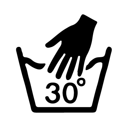 spălare manuală max. 30°